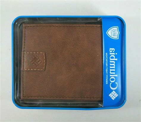 columbia security wallet rfid protection|Columbia bifold wallet for men.